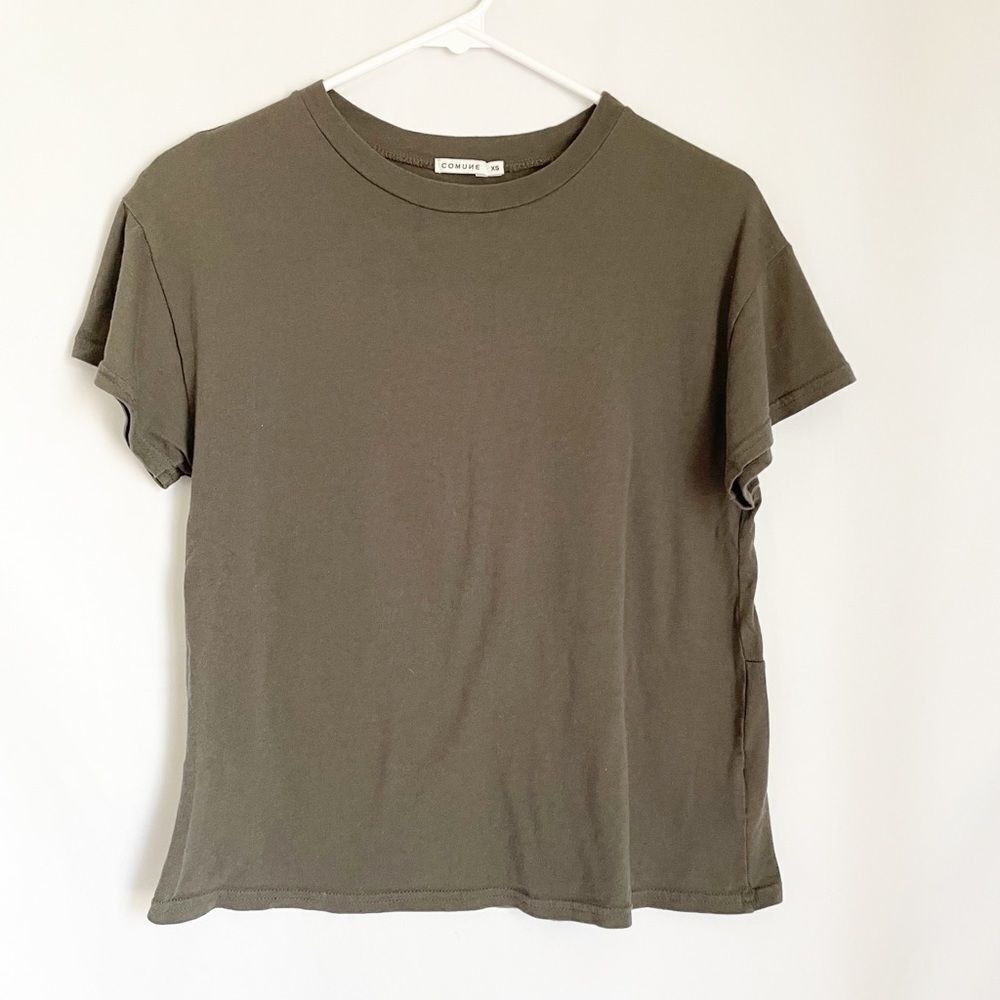 Comune Brown Loose Fit T Shirt Size XS